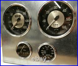 Austin Healey 100 BN1 1953-56 Smiths Full Set Speedo Tacho Oil Temp Fuel Gauge