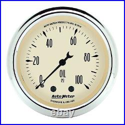 Auto Meter 1811 Antique Beige 5 Gauge Kit Speedo/Oil/Water/Volt/Fuel