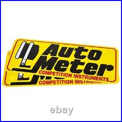 AutoMeter 1308 Arctic White 2 Gauge Kit 3-3/8 Quad & Speedo Electric