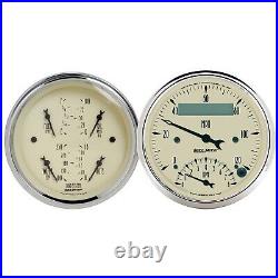 Autometer 3-3/8In A/B Quad/Speedo/Tach Combo 1820