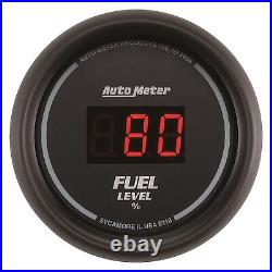 Autometer 6300 Sport-Comp Digital 5 Gauge Set Fuel/Oil/Speedo/Volt/Water