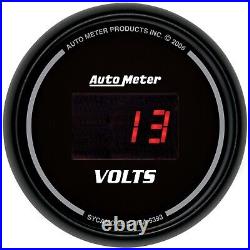 Autometer 6300 Sport Comp Digital 5 Gauge Set Fuel/Oil/Speedo/Volt/Water