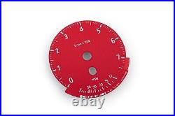 BMW E90 E92 8000-Style Speedo 160 / 260 + Tacho 7500 Set Red Cluster Gauge Faces