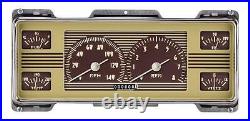 Classic Instruments 1940 Ford Deluxe FC40OE Series Finish Speedo Tach 6 Gauge