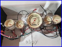 Classic Instruments VT00SLF Vintage Gauge Set, Speedo, Fuel, Oil, Temp, Volts