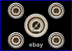 Classic instruments nostalgia vt series 5 gauge set nt00shc speedo tach