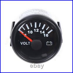 Electronic 6 Gauge Set GPS Speedo Tacho Oil Pressure Fuel Level For Car, Boat