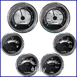 Faria Platinum Box Set Inboard Speedo/Tach/Fuel/Voltmeter/ KTF0186