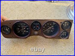 Fiat 124 Spider dash speedometer instrument cluster gauges speedo dash Rare