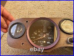 Fiat 124 Spider dash speedometer instrument cluster gauges speedo dash Rare