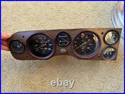 Fiat 124 Spider dash speedometer instrument cluster gauges speedo dash Rare