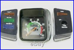 Fits For Yamaha RX 100 Speedometer Speedo Tachometer Pilot Box Gauge Set