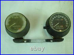 Harley Ironhead Sportster Gauge Cluster Set Speedometer Tachometer Speedo Tach