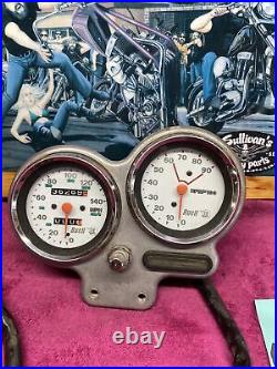 Harley buell gauge speedometer speedo tach bracket set instrument cluster