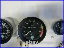 Lamborghini Countach replica gauges set, Speedo, counter instruments