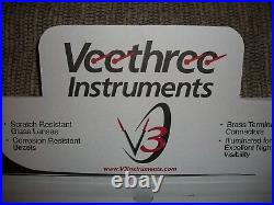 Mechanical 6 Gauge Set Classic Gold Veethree Instruments Speedo And Tach 3 3/8