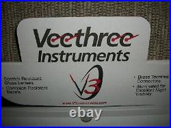 Mechanical Gauge Set Classic Black 6 Gauge Veethree Instruments Speedo And Tach