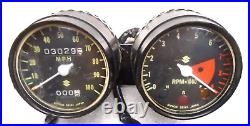 OEM Suzuki speedometer tachometer set 1973-1976 TS250 speedo tach gauges meters