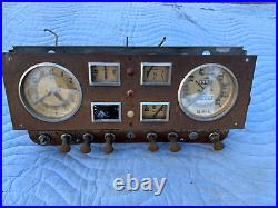 Original 1953 Riley Rme Dash Set Gauges Speedo Clock Interior Dashboard Jaeger