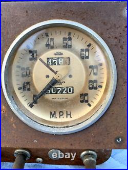 Original 1953 Riley Rme Dash Set Gauges Speedo Clock Interior Dashboard Jaeger