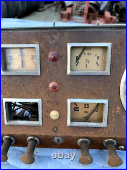 Original 1953 Riley Rme Dash Set Gauges Speedo Clock Interior Dashboard Jaeger