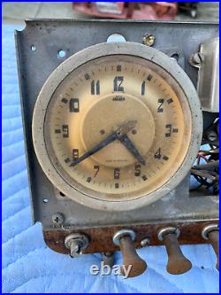 Original 1953 Riley Rme Dash Set Gauges Speedo Clock Interior Dashboard Jaeger