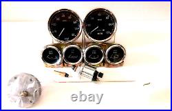 Smiths Electrical Temp Oil Volt Fuel Speedo Tacho 100 mm With 3 sendersUnits B/C
