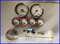 Smiths Electrical TempOilVoltFuel Speedo 180-0KMH 0-80RPM 100mm 3 senders WC