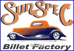 Sun Spec 1941 1939 Chevy Dash Insert 3-1/8 Speedo