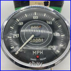 VINTAGE NOS 120 MPH 5 SMITH'S Speedo Speedometer 6307/11 MG MGB