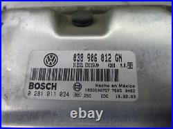 VW Jetta TDI Key Set 1.9L ALH Instrument Cluster Speedo Gauges MK4 00-05 Golf