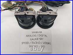 Yamaha Outboard Multifunction Digital Analog Gauge Set Tacho Speedo Tachometer